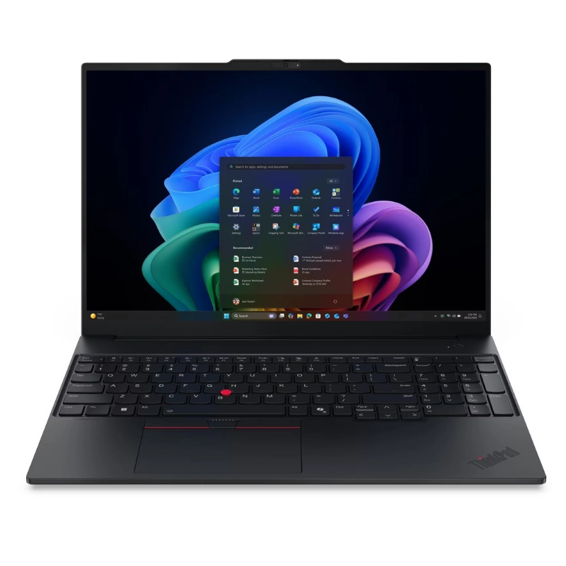 Lenovo ThinkPad E16 Gen 3 front view laptop